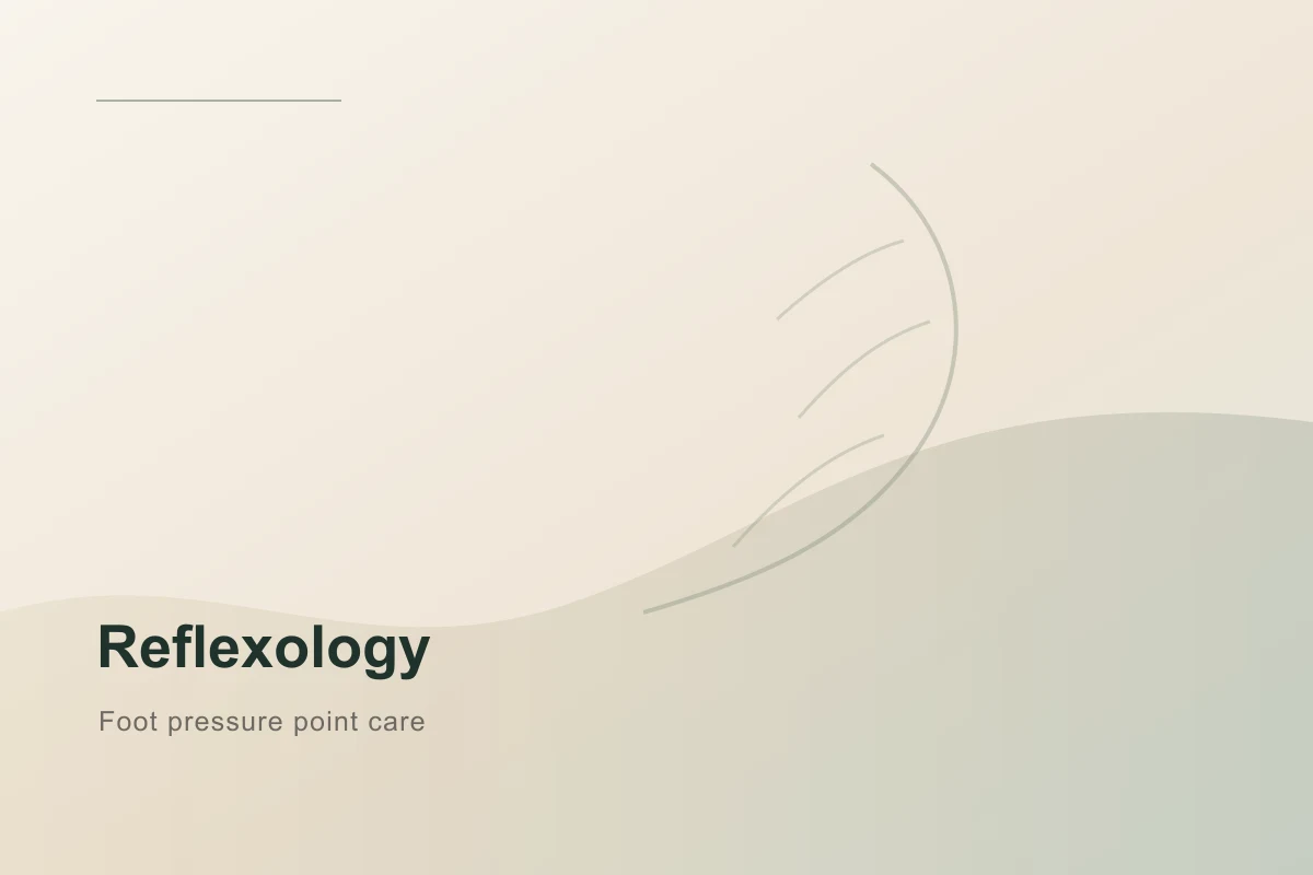Reflexology foot massage treatment at Levi Acupuncture